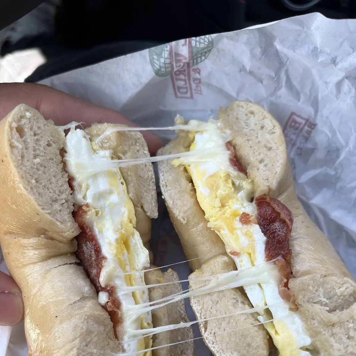 Bacon Egg & Cheese Bagel