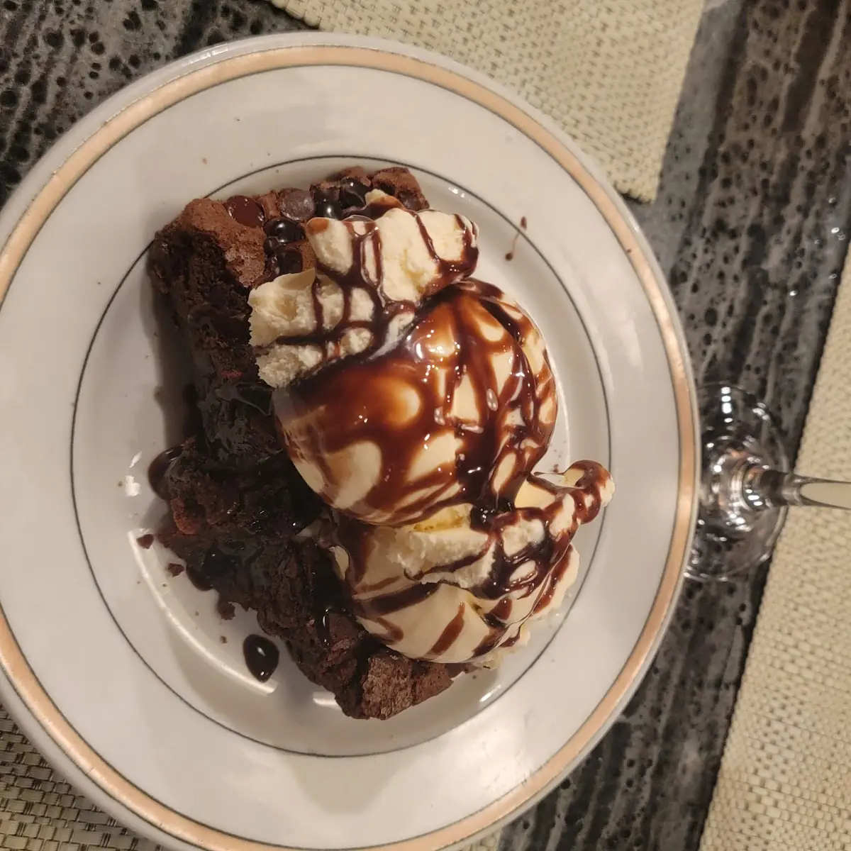 Brownie Sundae