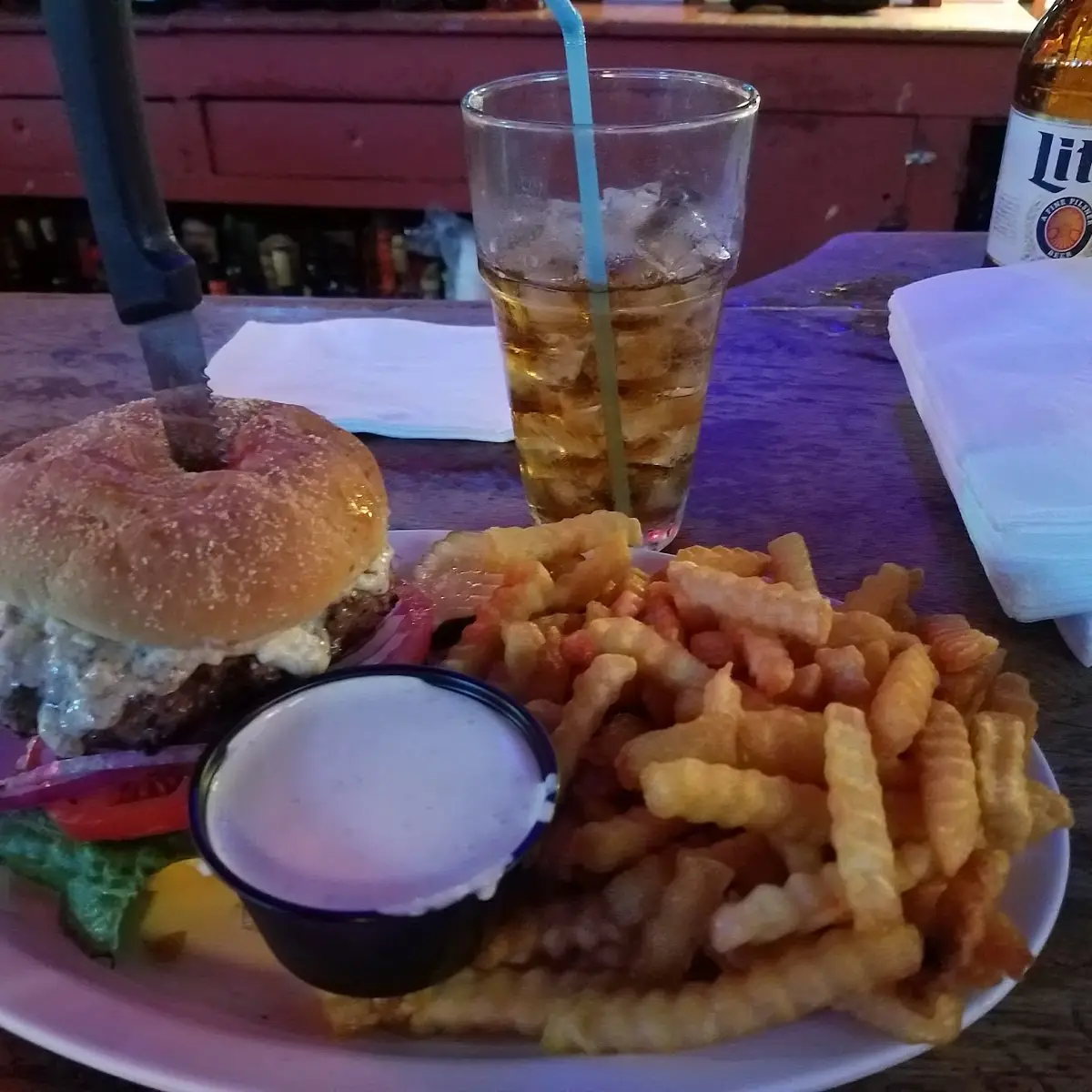 Blue Cheese Burger Deluxe