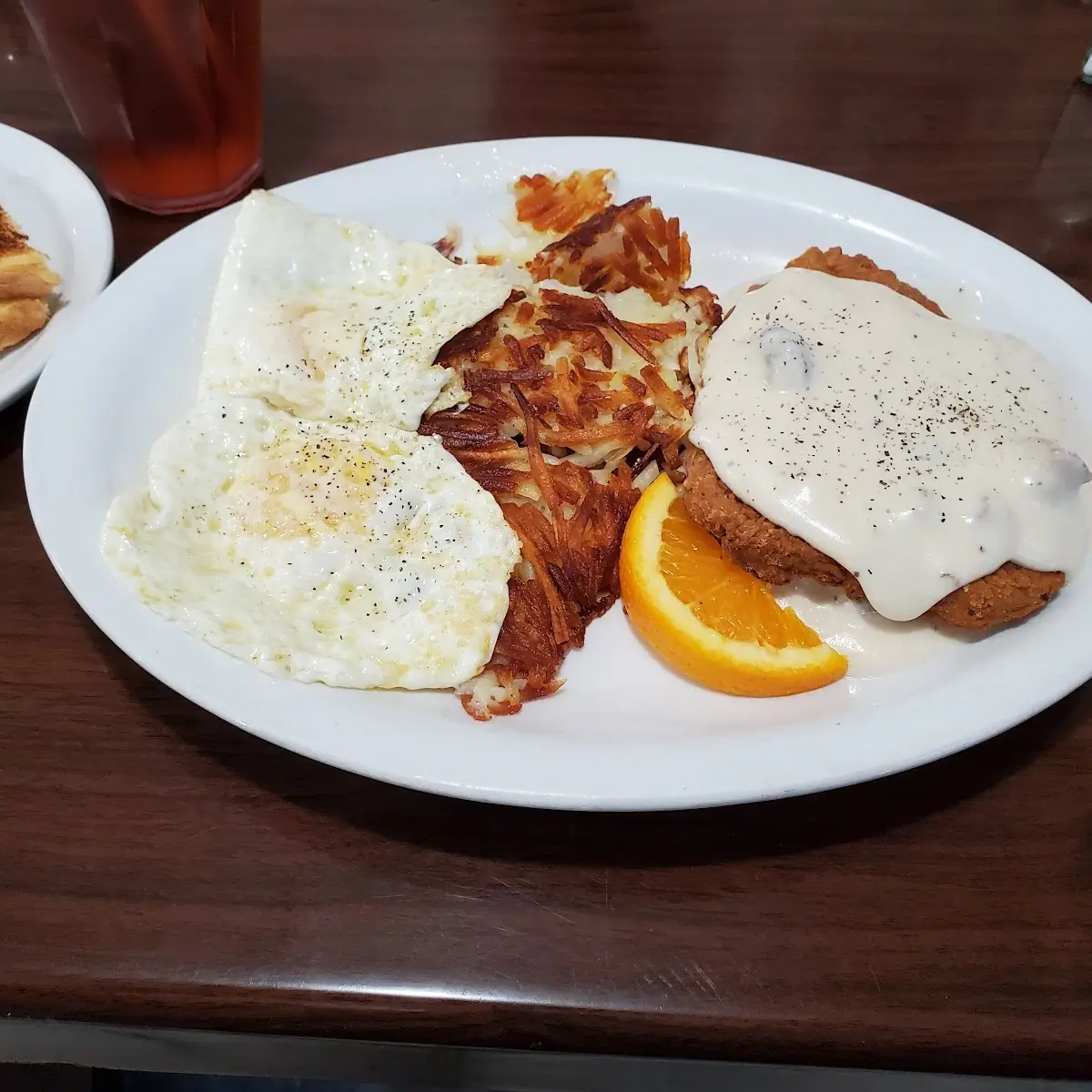 Chicken Fried Steak & 2 Eggs