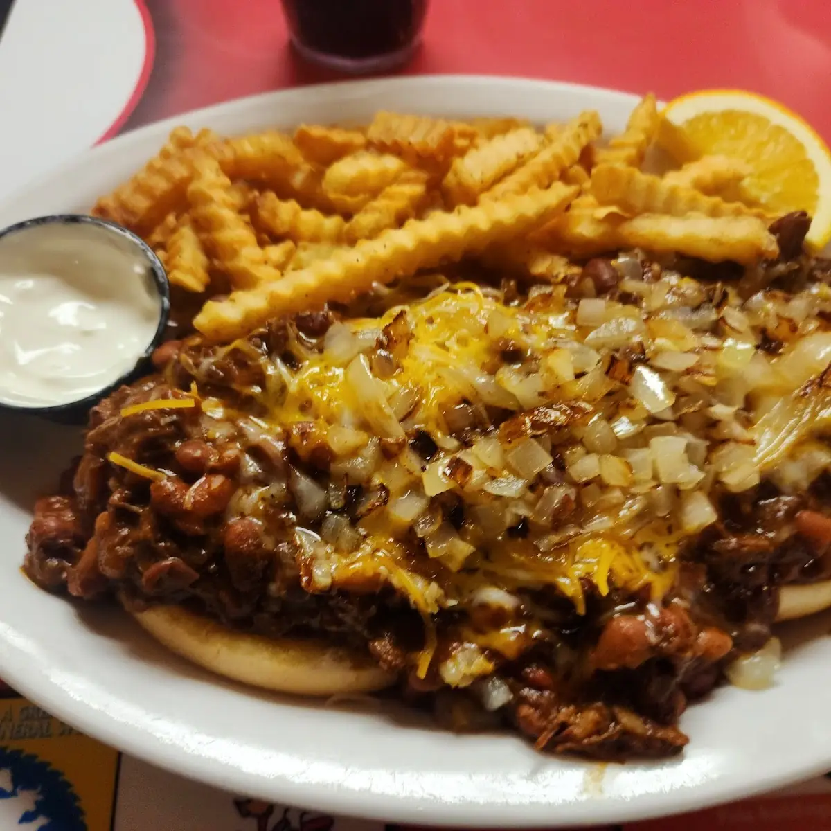 Prime Rib Chili Burger