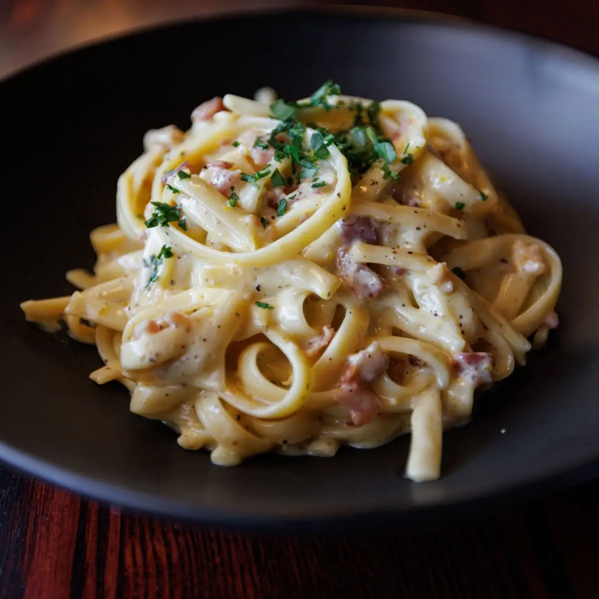 Fettuccine Carbonara