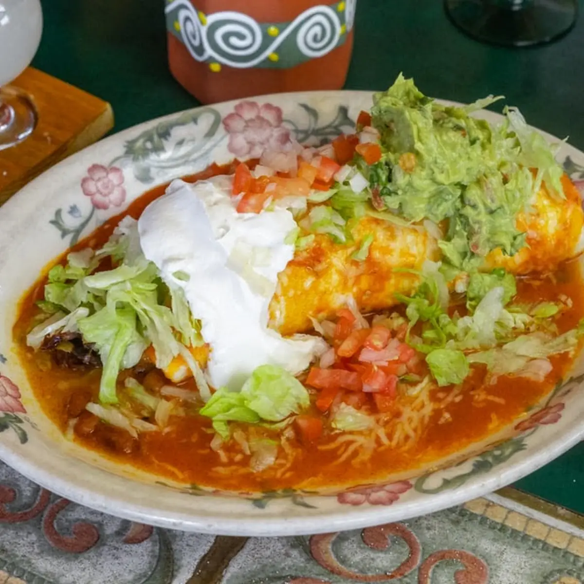 Black Bean Cheese Dip Chimichanga