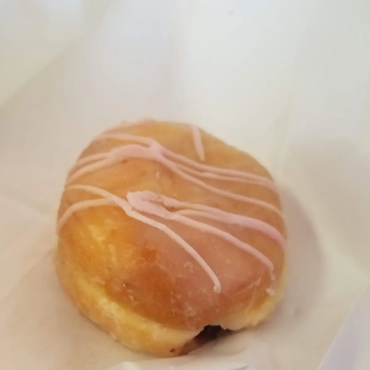 Strawberry Glazed Donut