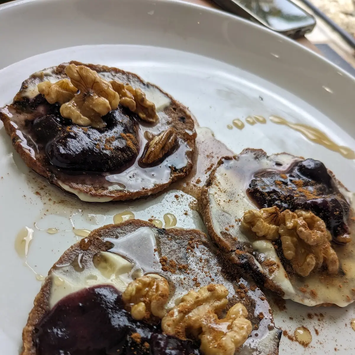 Chocolate Hazelnut Pancakes