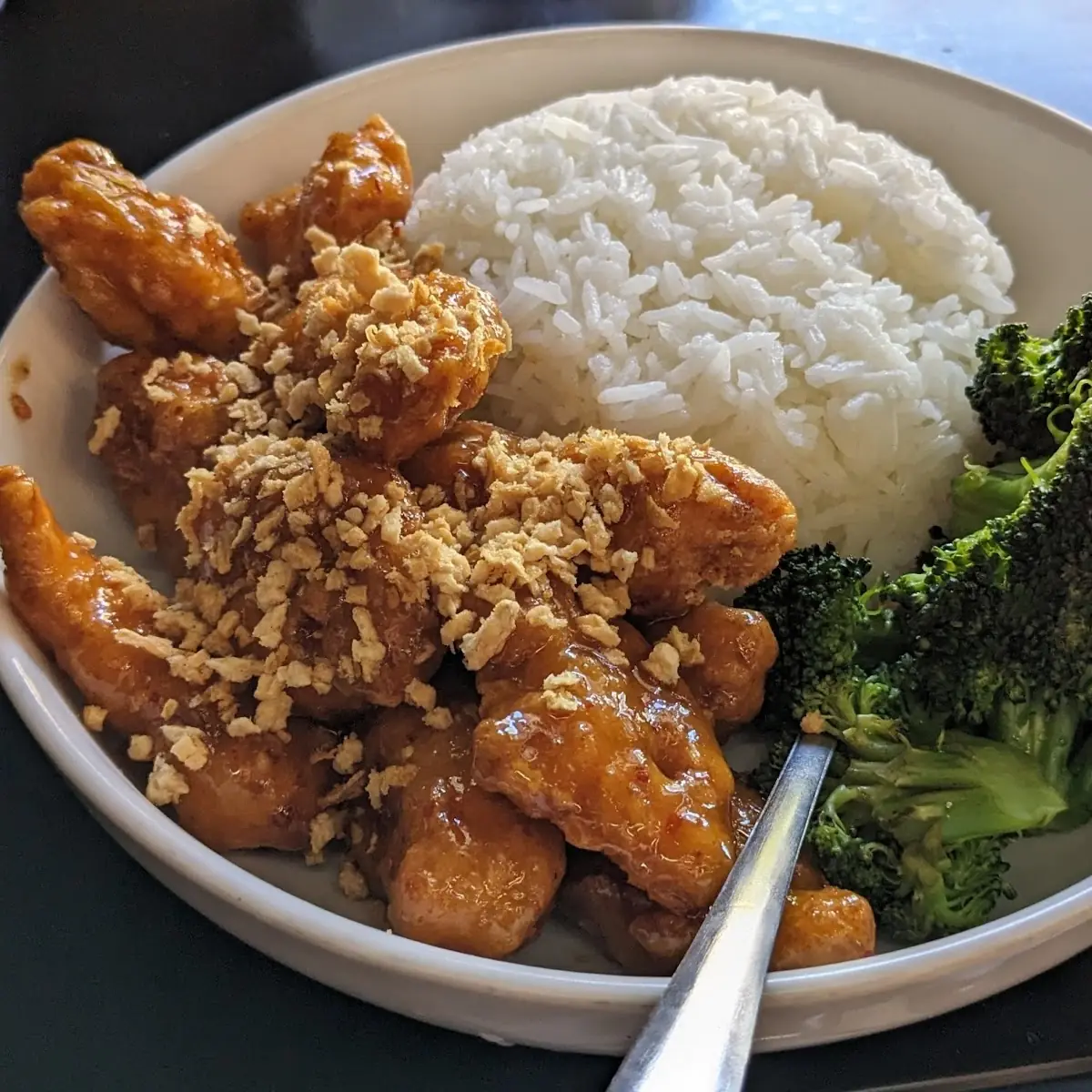 Crispy Tempura Chicken Rice Bowl