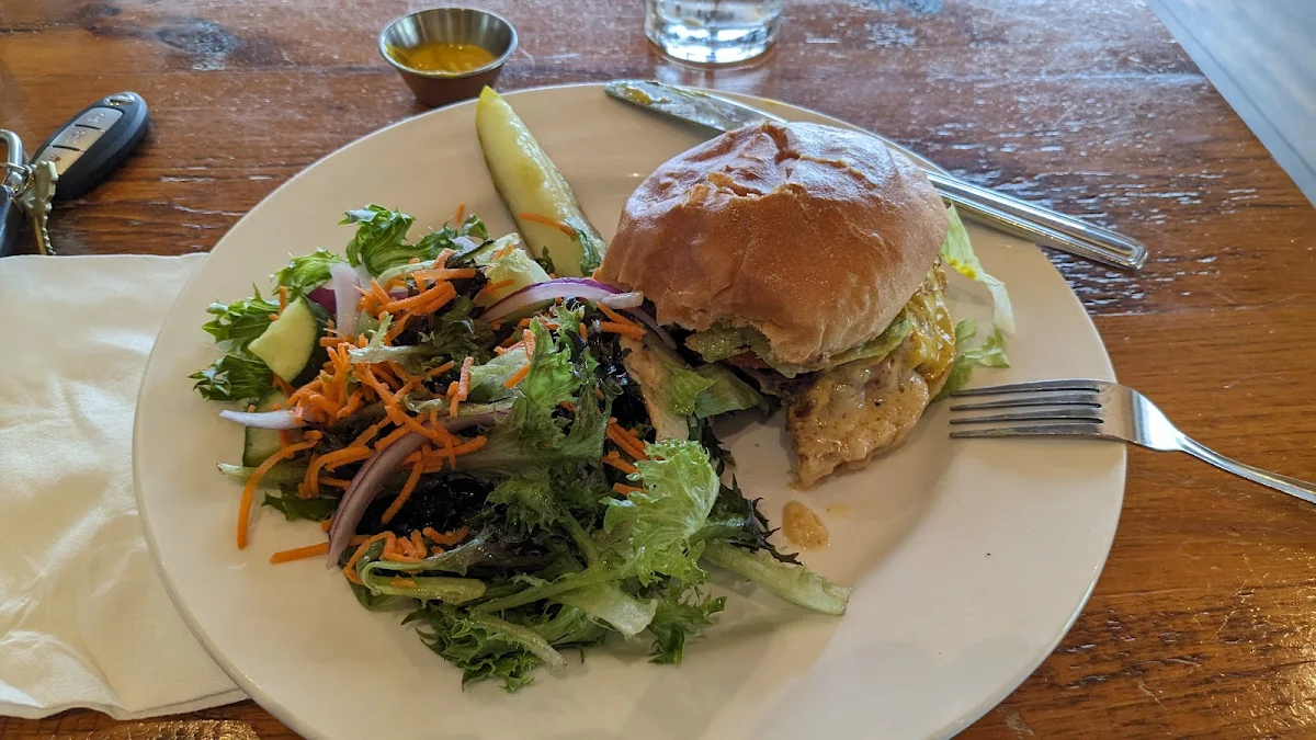 House Special Burger with Side Salad, Moody's Bar and Grill