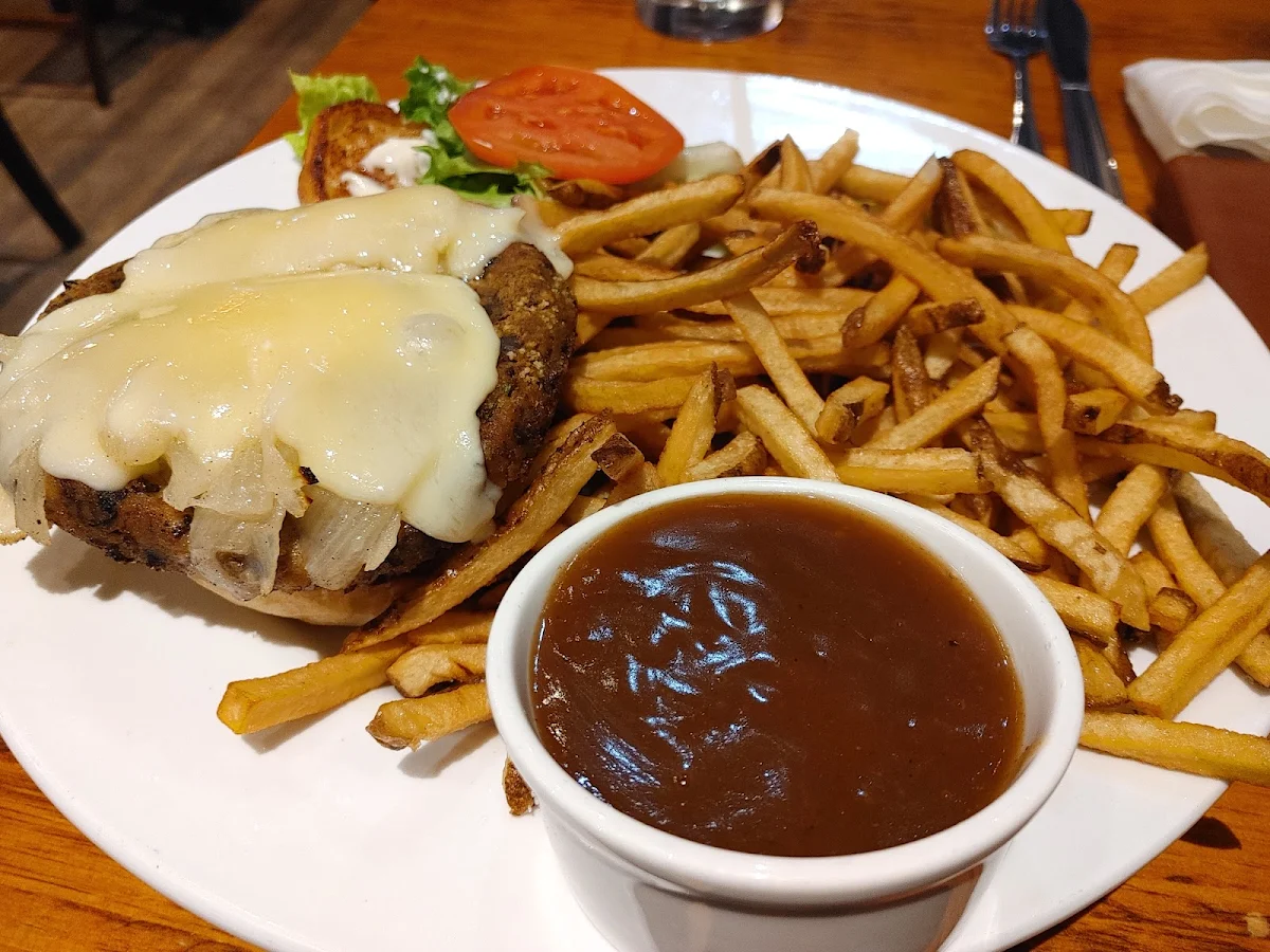 Veggie Burger, Moody's Bar and Grill