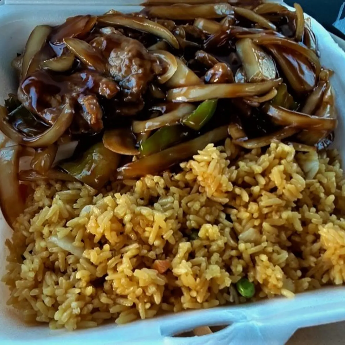 Subgum with Garlic Sauce