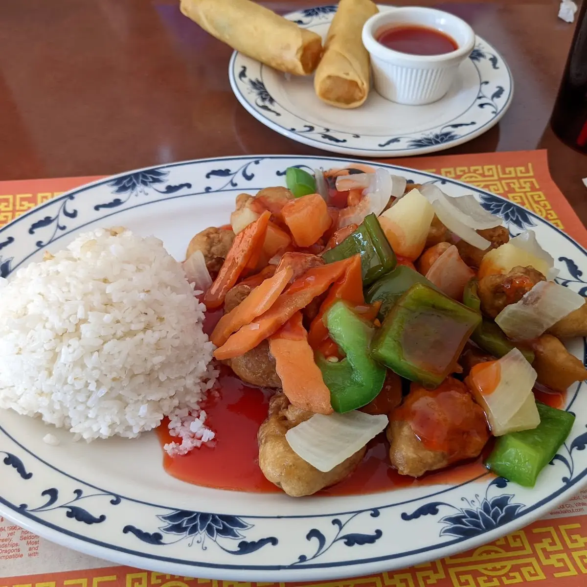 Lunch Sweet & Sour Pork