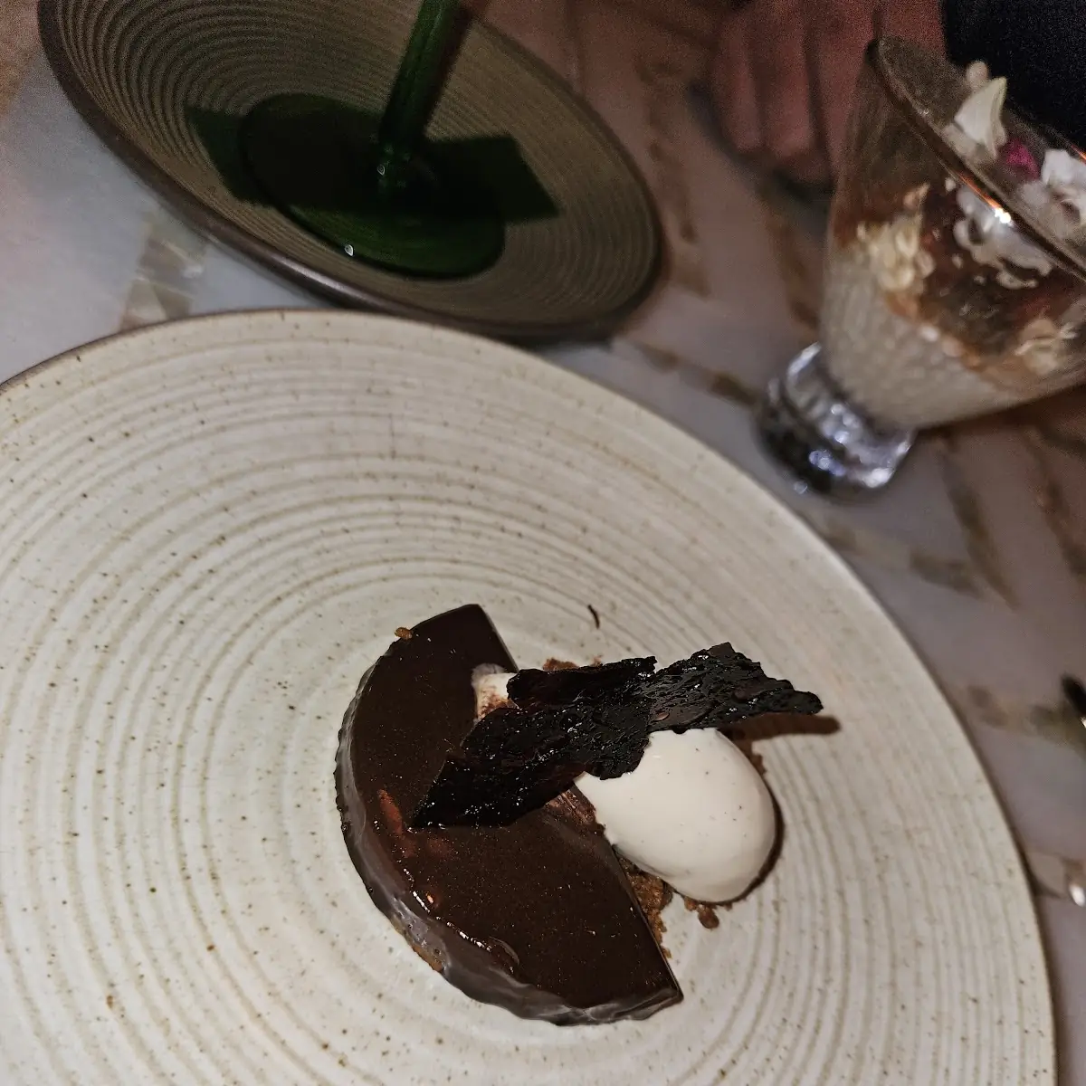 Chocolate Tart Masala Chai Ice Cream