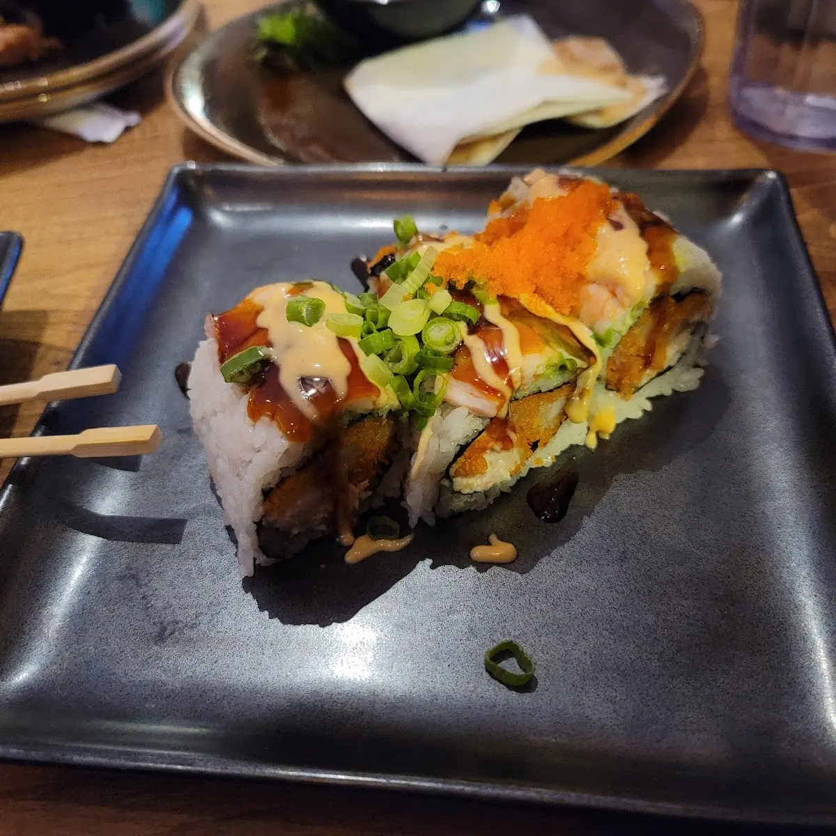 Yellowtail Nigiri Sushi Roll