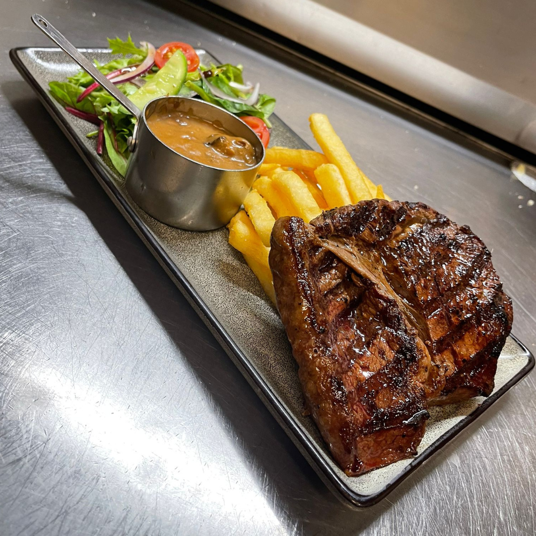 Steak Day - 250g Rump, 3 Wise Monkeys Pub