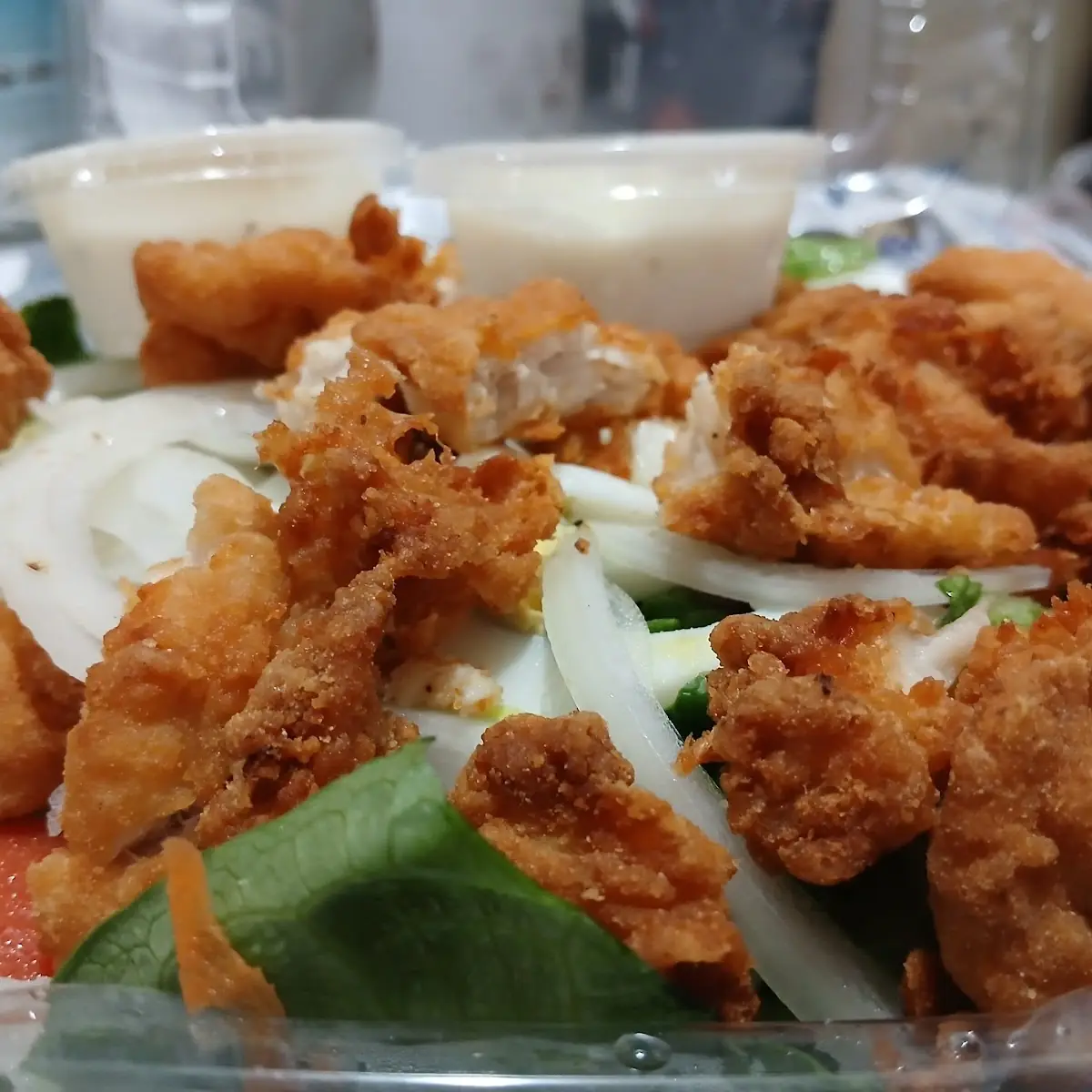 Grilled or Crispy Chicken Salad