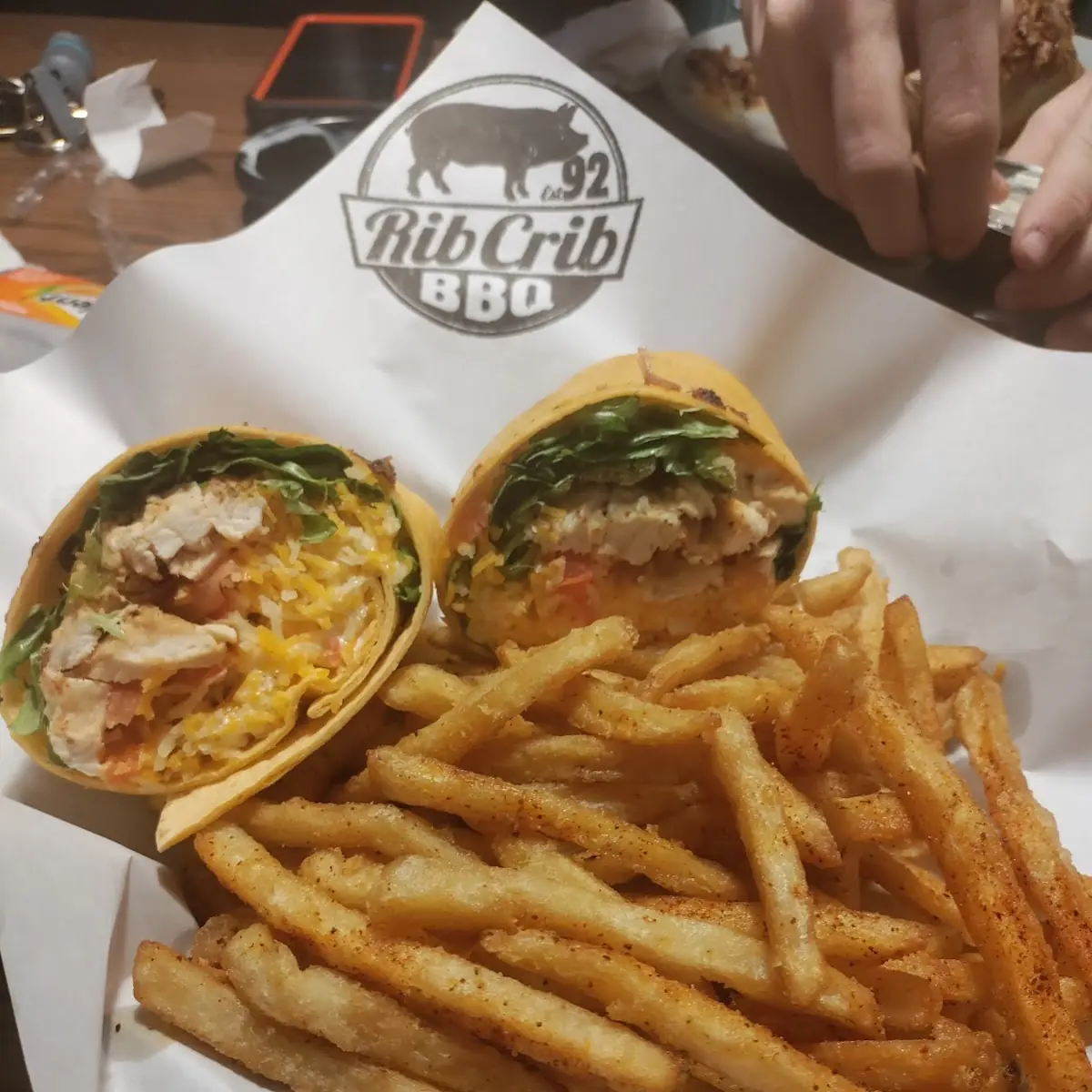 Smoked Chicken Wrap