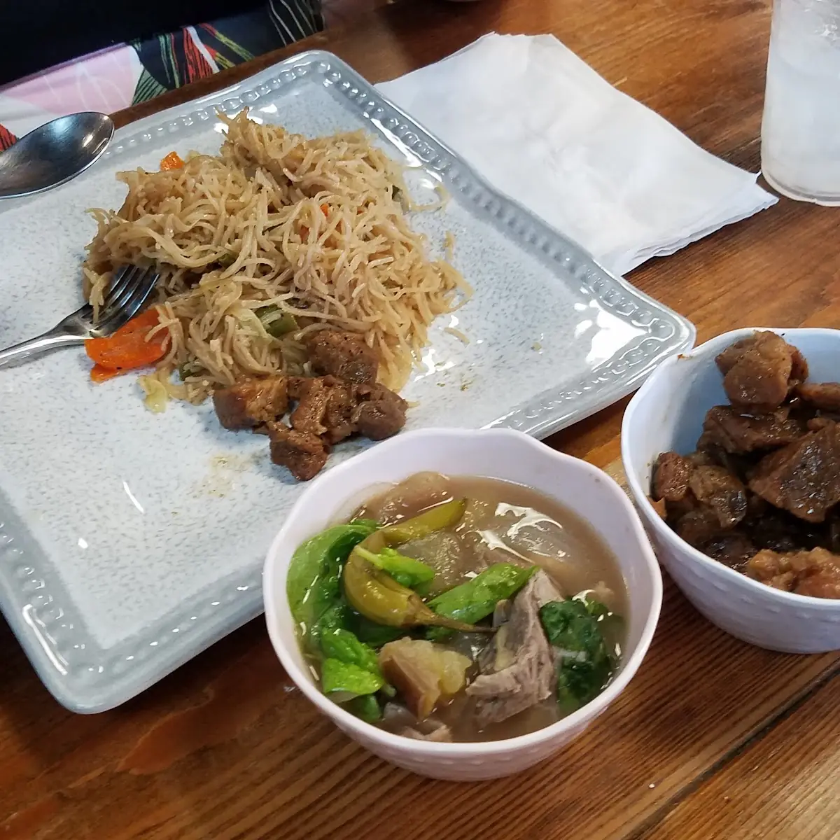 Sinigang Pork Adobo Pancit
