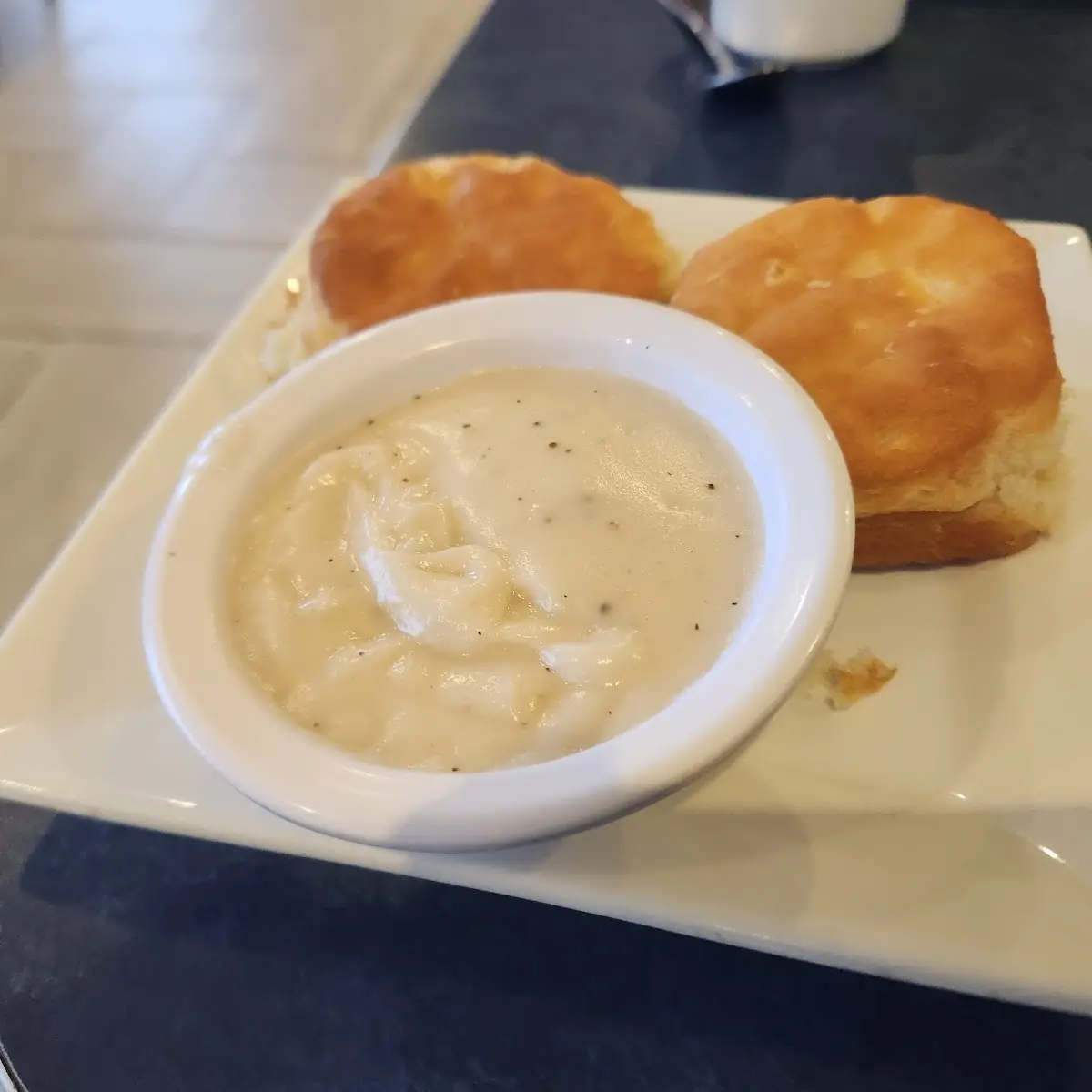Two Biscuits & Gravy