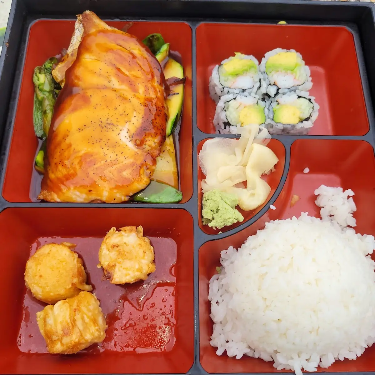Salmon Bento Box