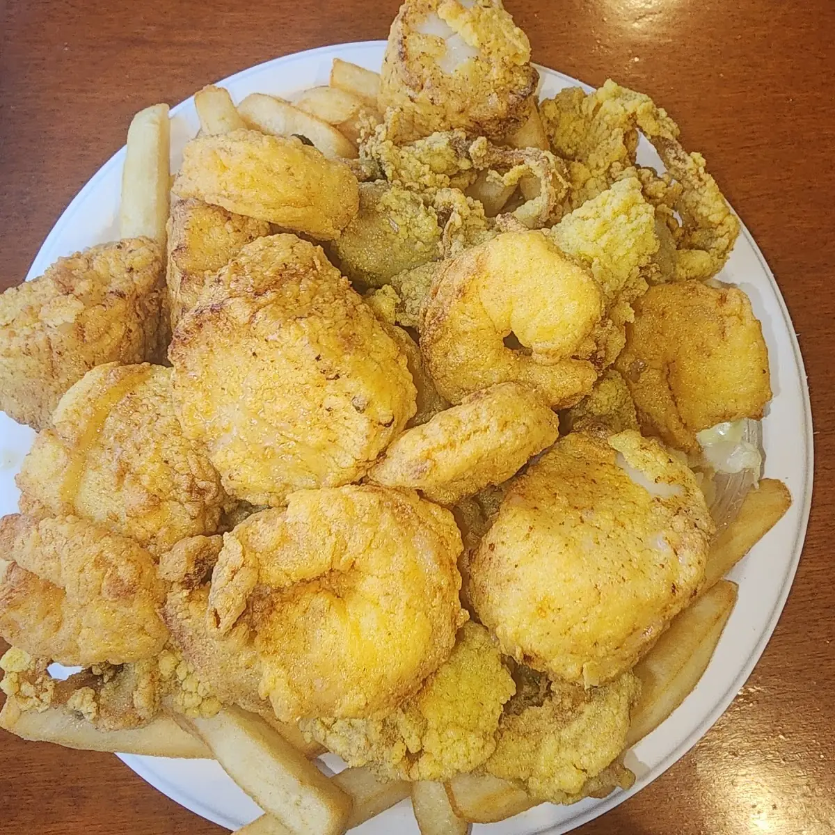 Fried Seafood Plate