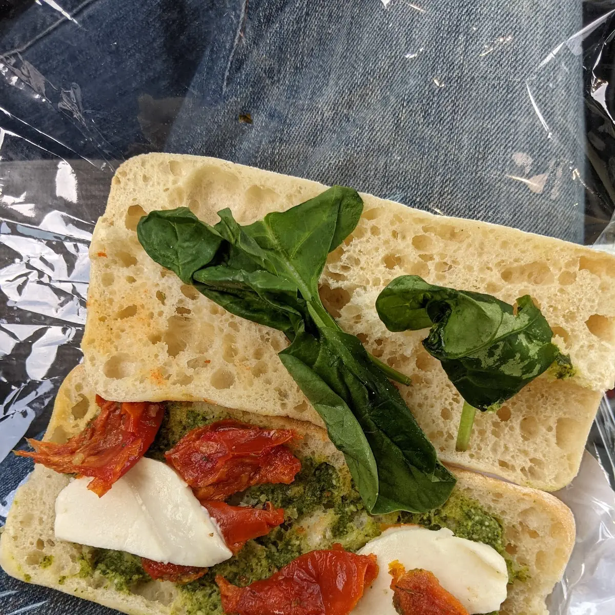Cheese and Tomato Sandwich