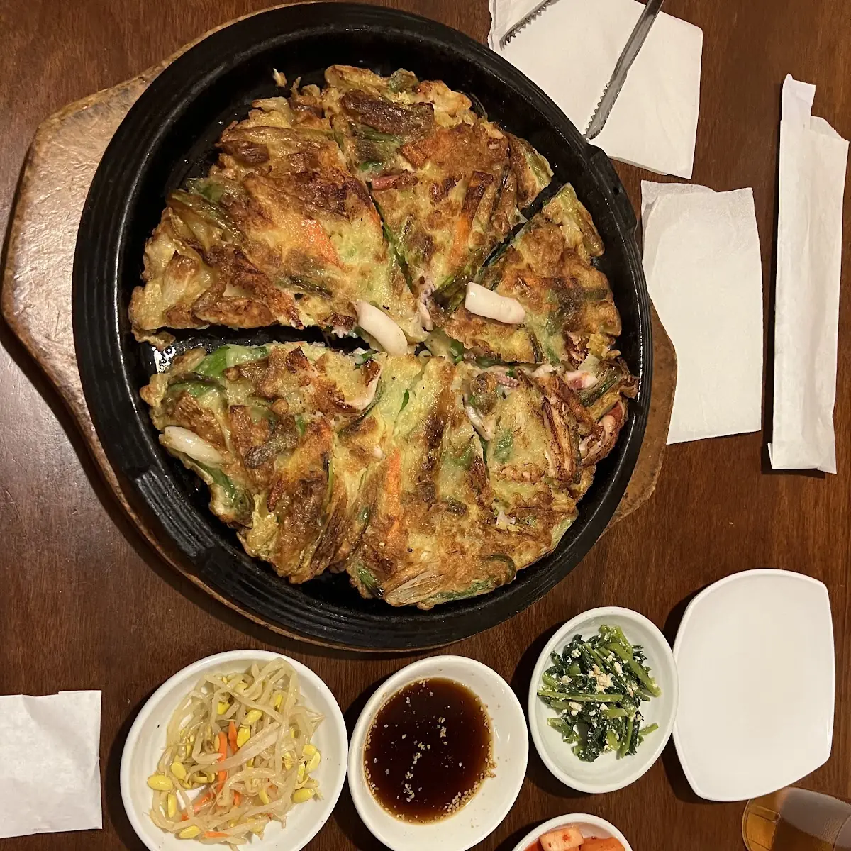 Korean Seafood Pancake