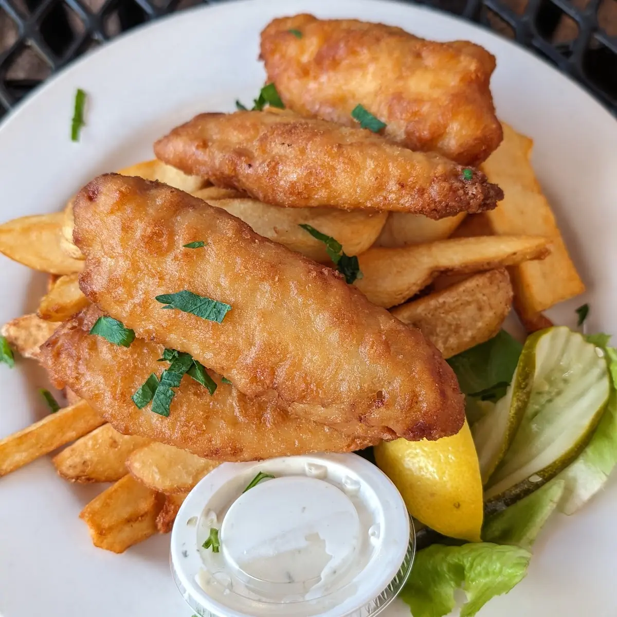 Beer-Battered Fish and Chips