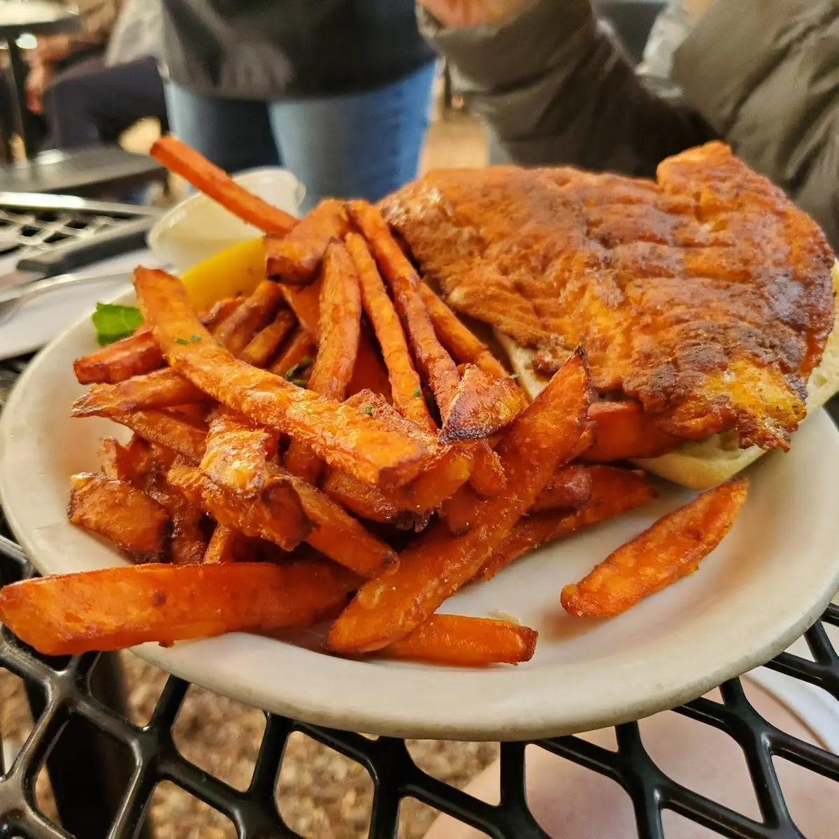 Blackened Cod Sandwich