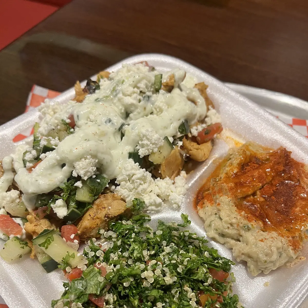 Chicken Shawarma Plate