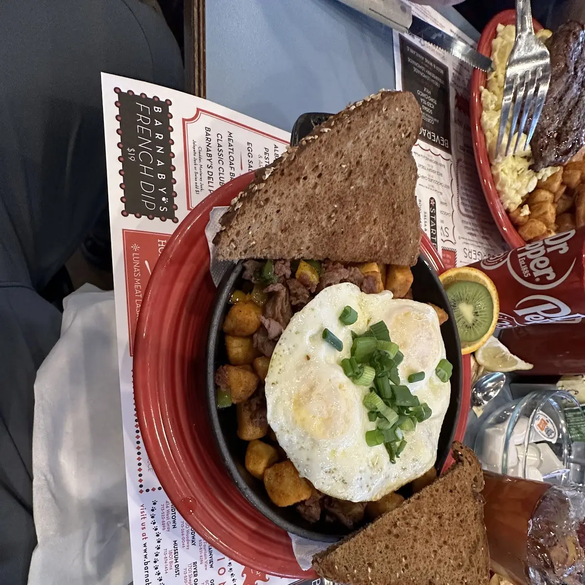 Corned Beef Hash and Eggs