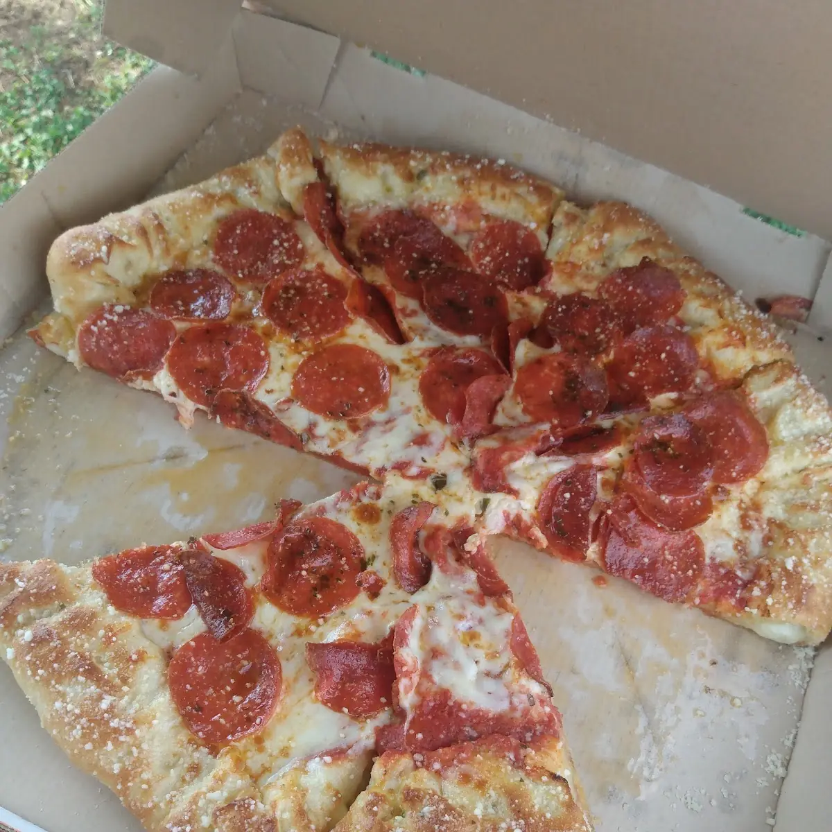 Stuffed Crust Pepperoni and Cheese