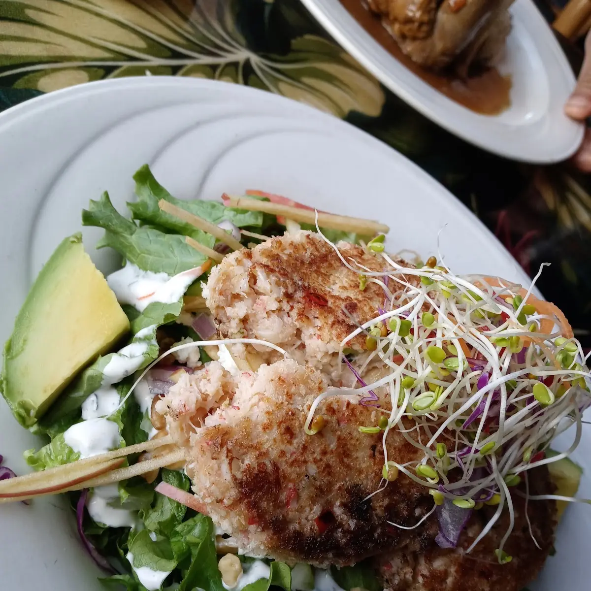 Crab Cake Salad