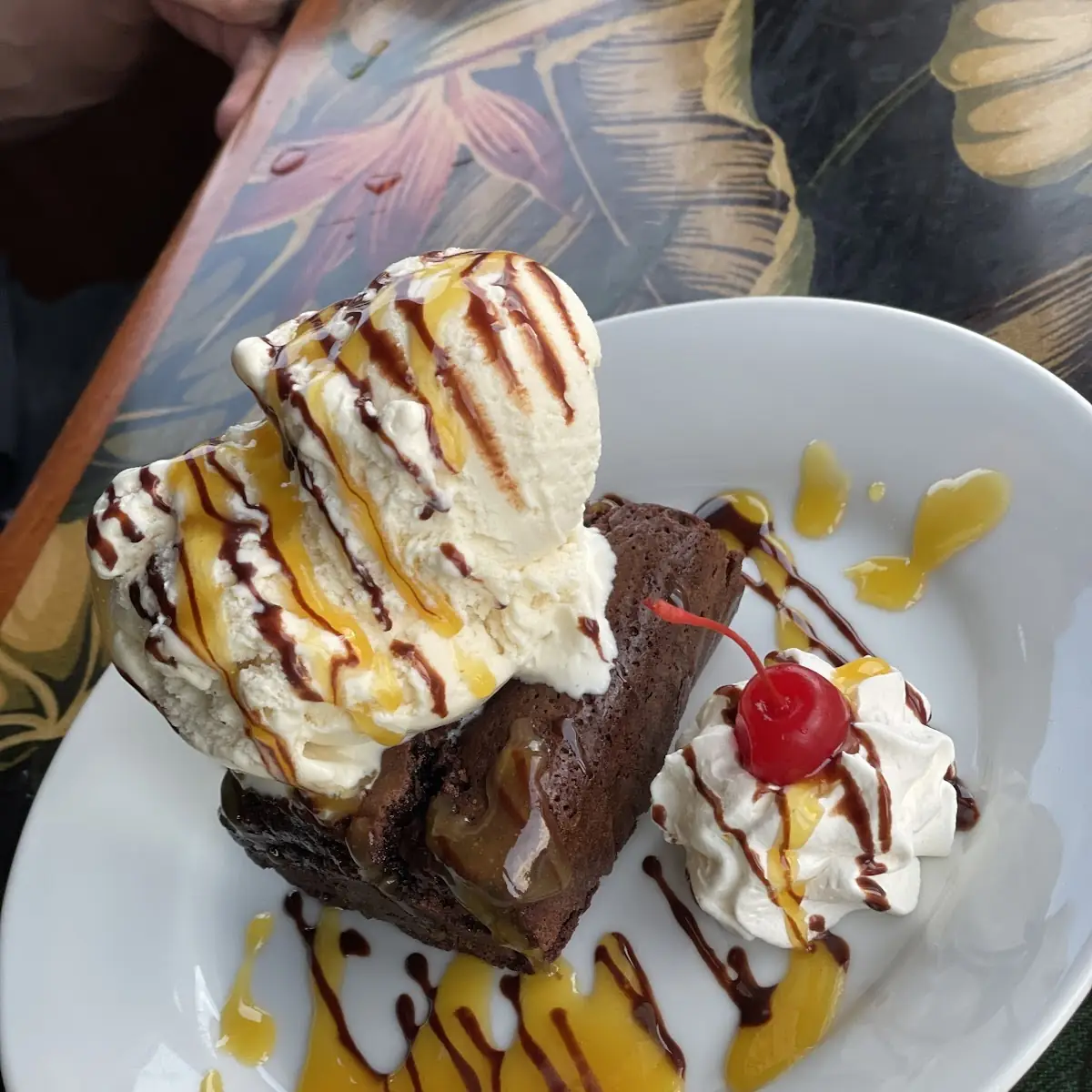 Fudge Brownie Ala Mode