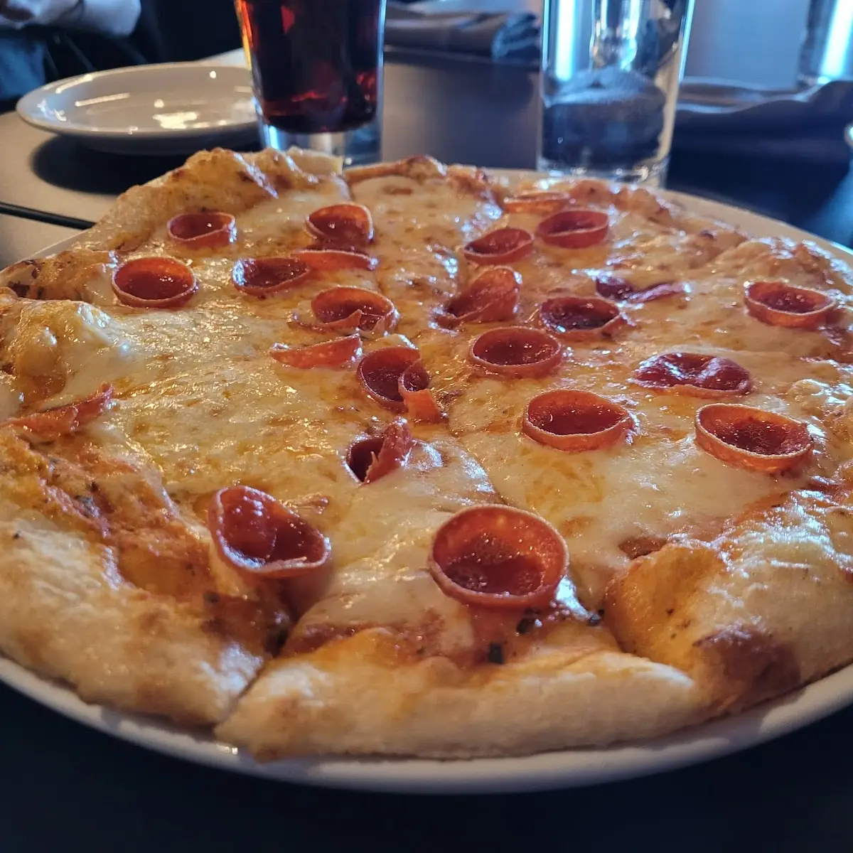Peach and Prosciutto Pizza