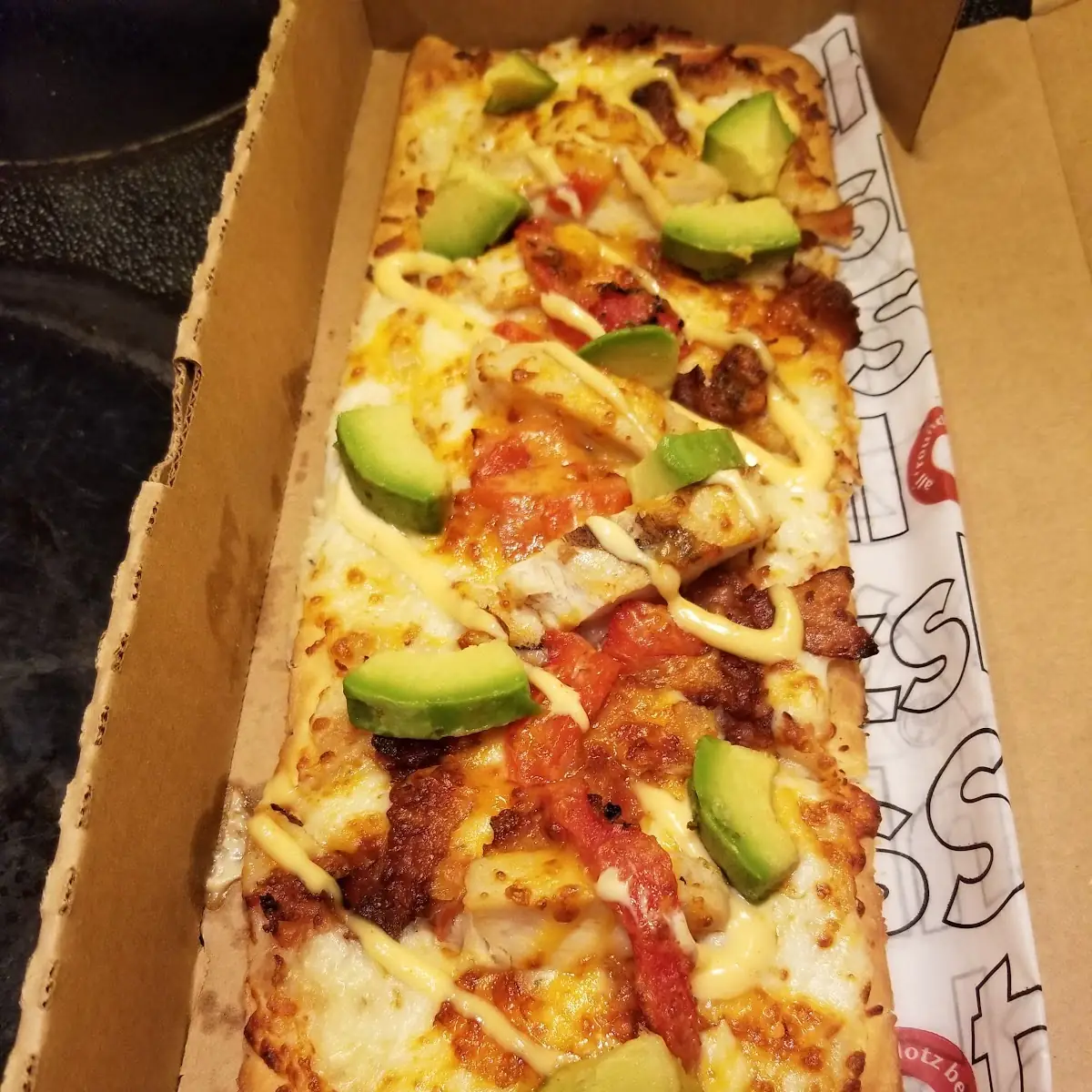 Chicken Avocado Flatbread