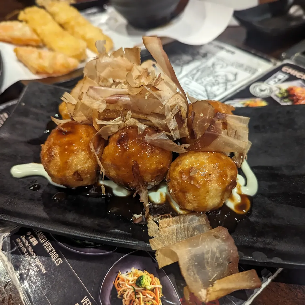 Octopus Balls, Okami Japanese Restaurant