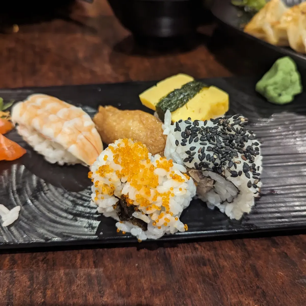 Sushi Platter, Okami Japanese Restaurant