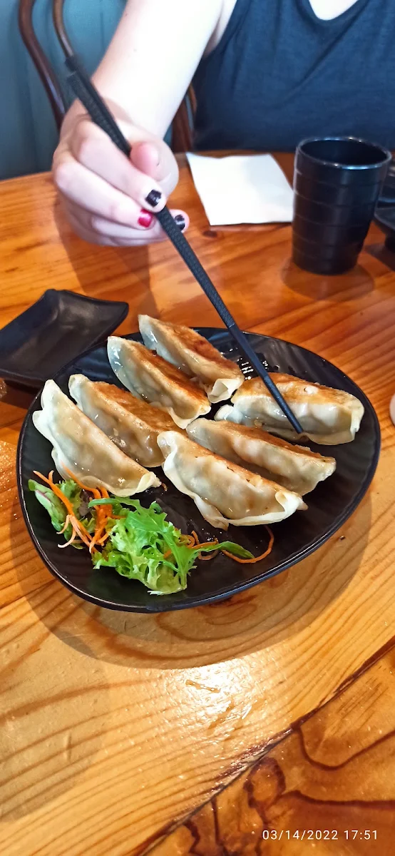 Vegetable Gyoza, Okami Japanese Restaurant