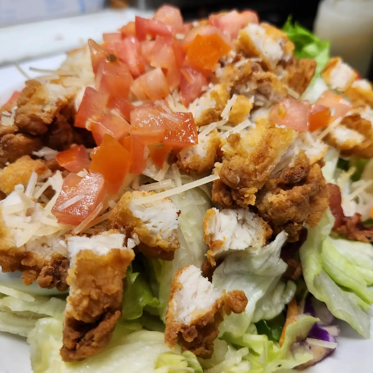 Crispy Chicken Salad