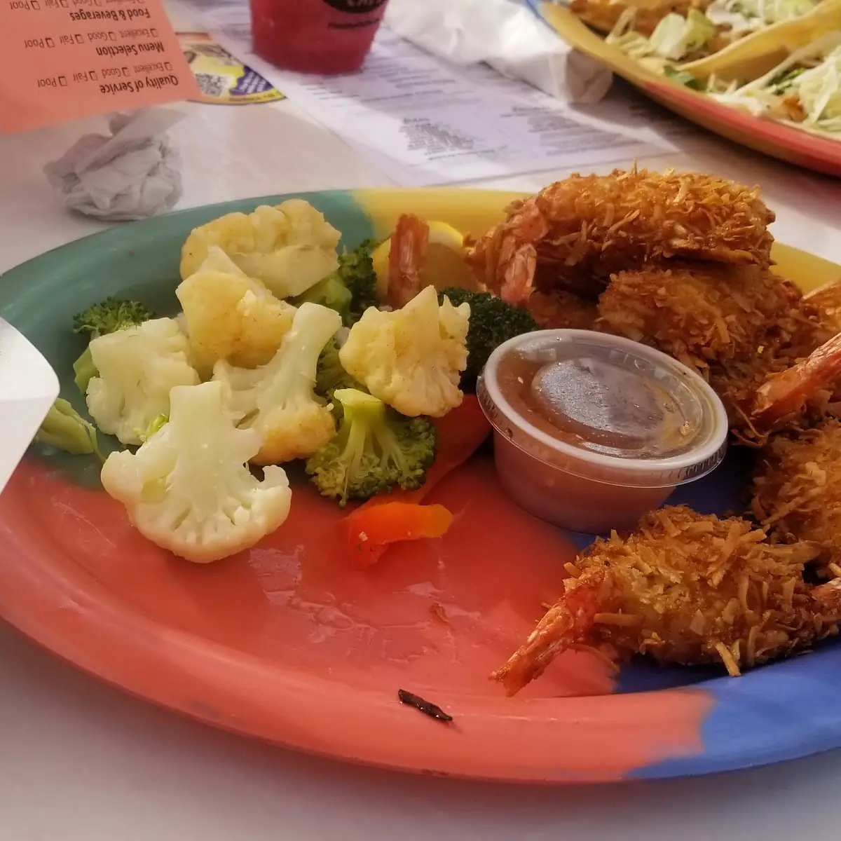 Coconut Shrimp Platter