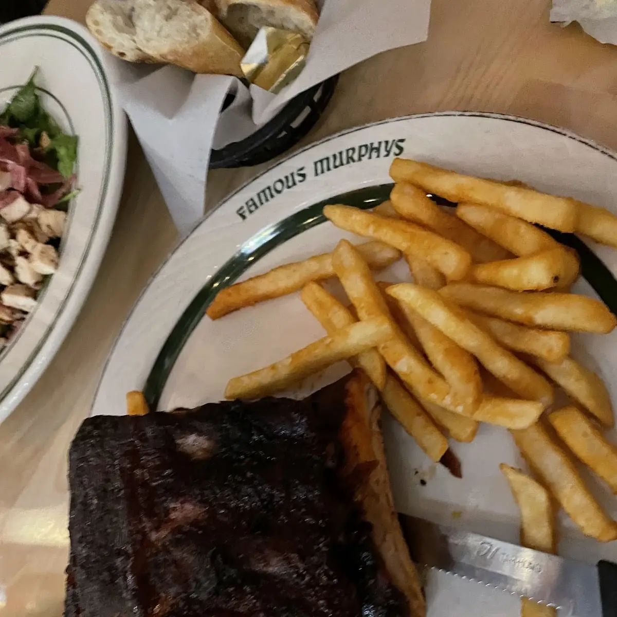 Baby Back Ribs and the Works
