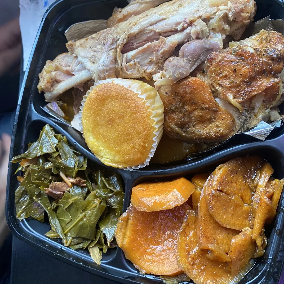 Collard Greens and Cornbread