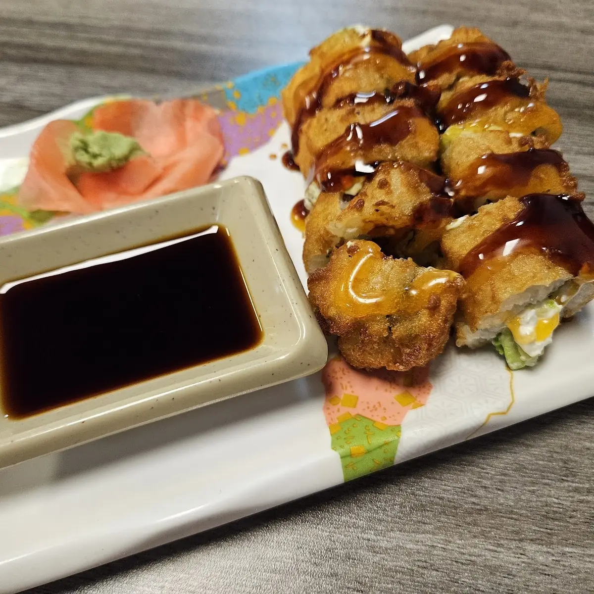 Cheesy Avocado Tempura Roll