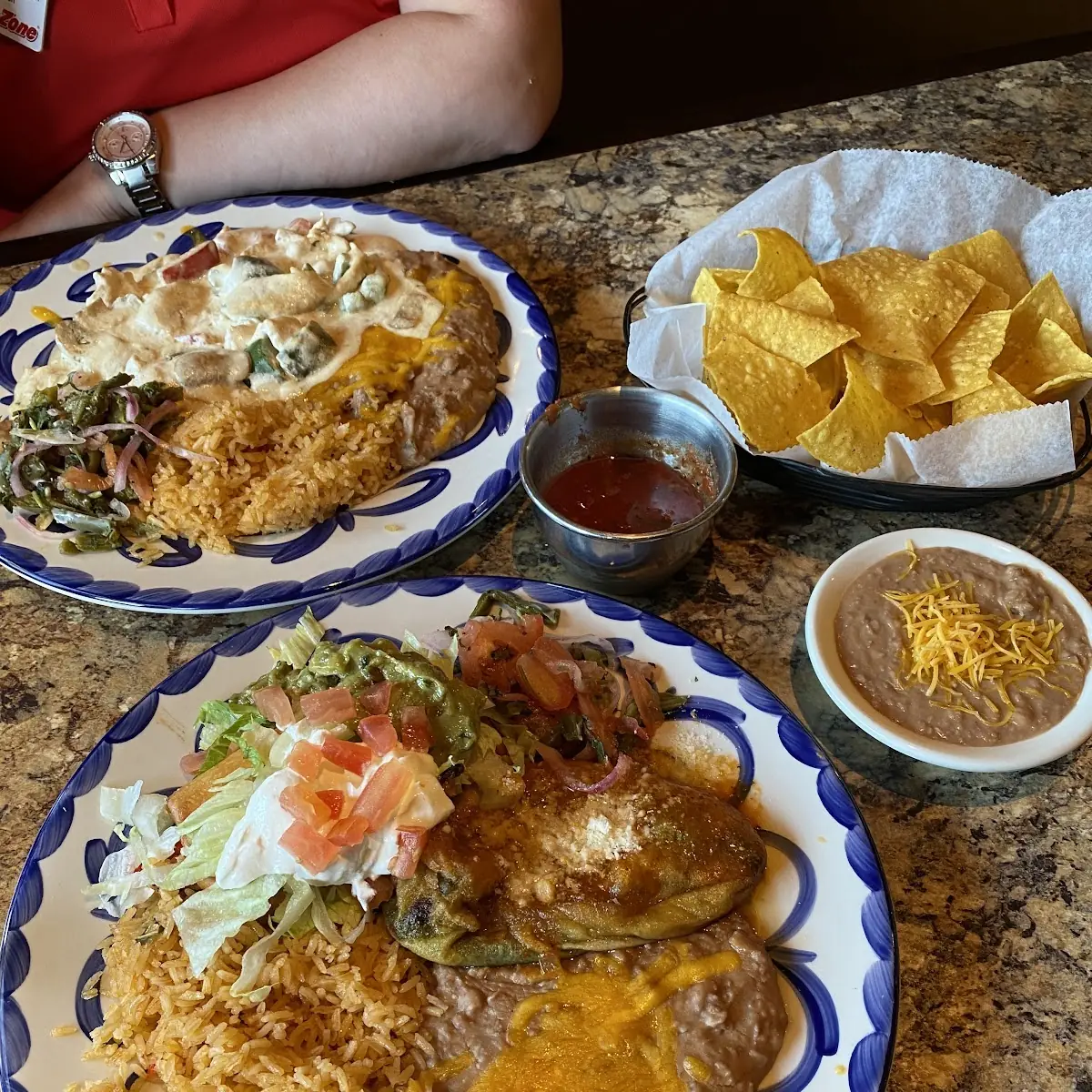Chili Relleno Platter