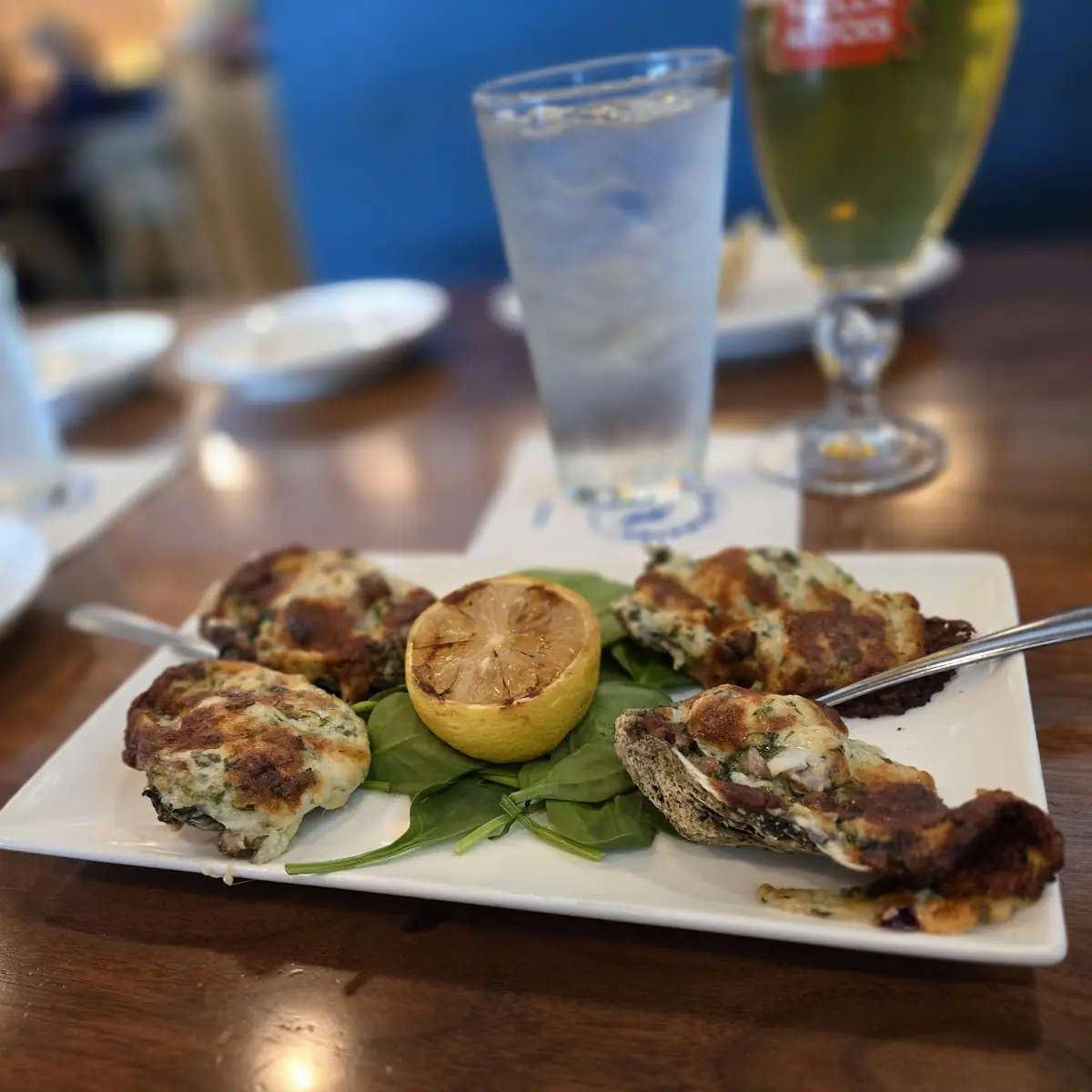Oysters Rockefeller