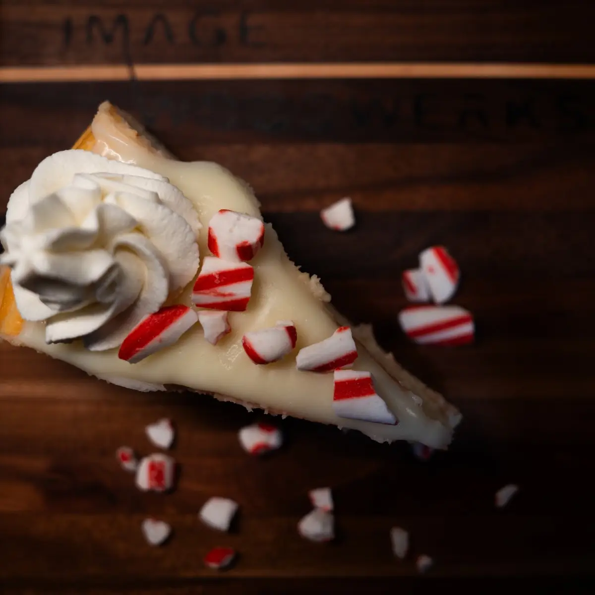 White Chocolate Mint Cheesecake