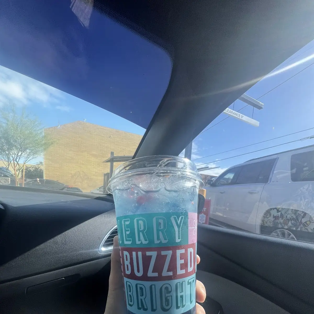 Bursting Blue Raspberry Energy Drink