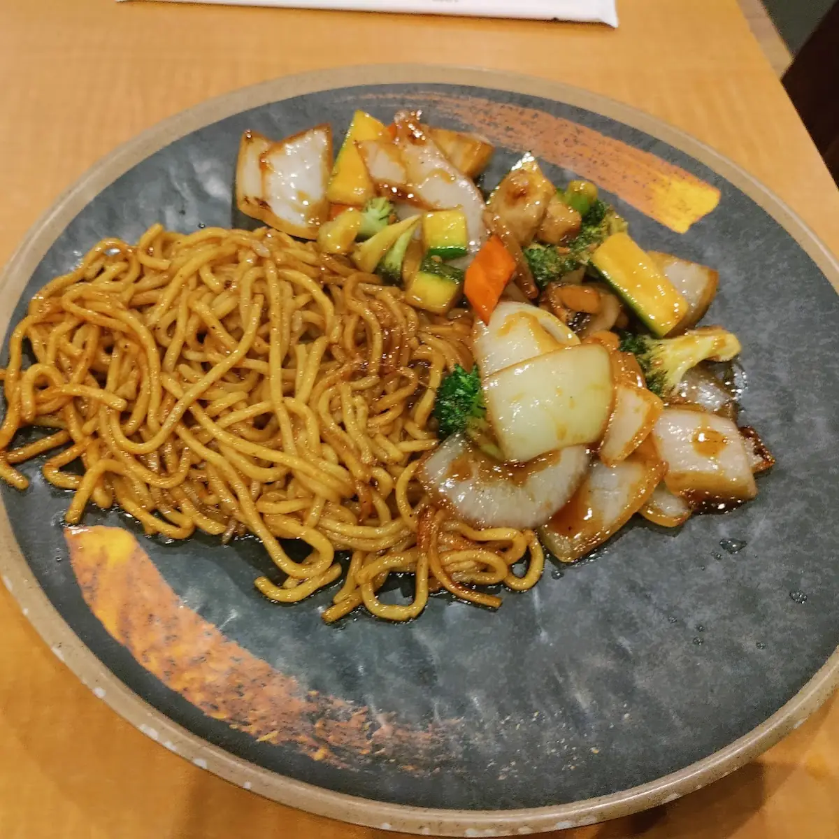 Hibachi Vegetable with Fried Noodles