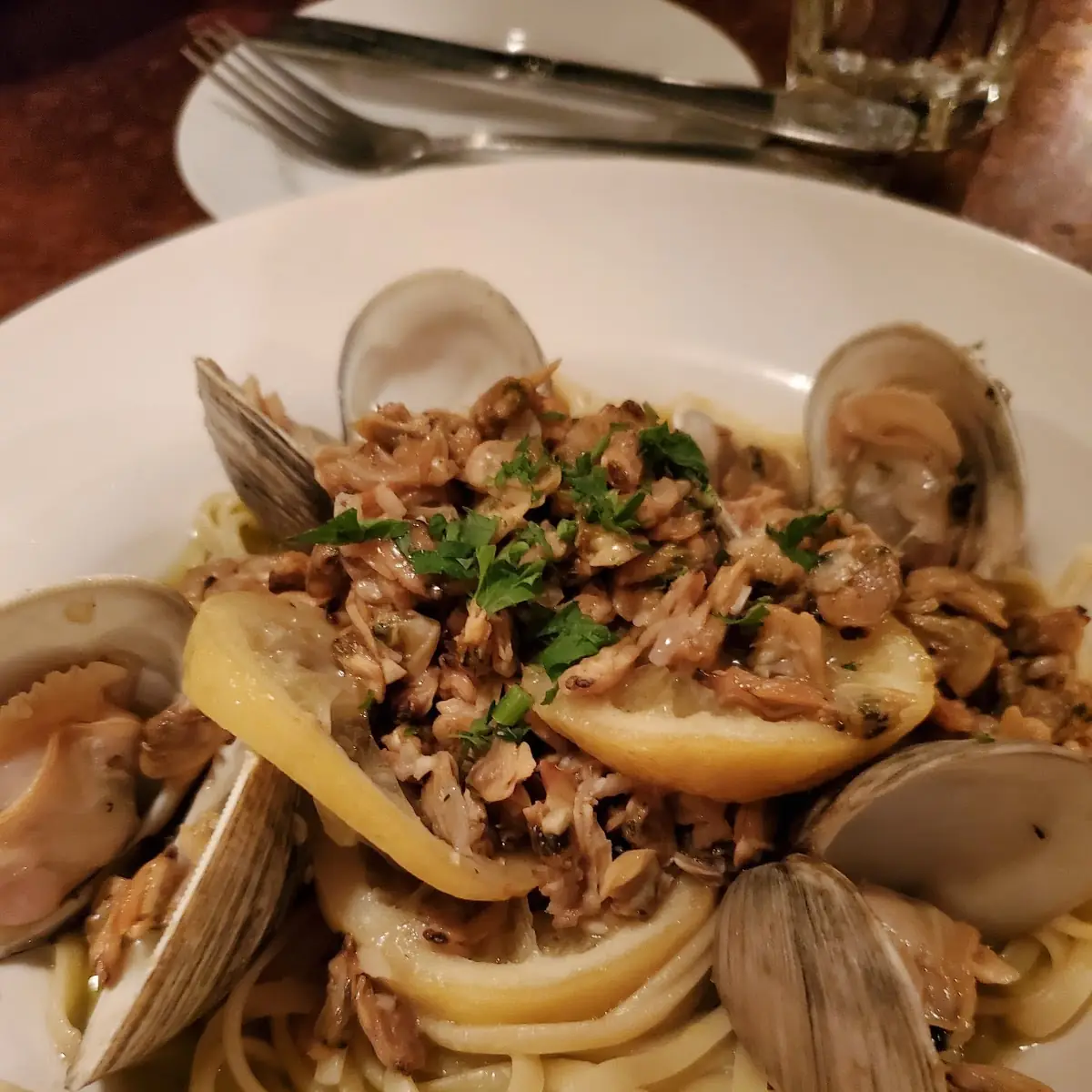 Linguine White Clam Sauce