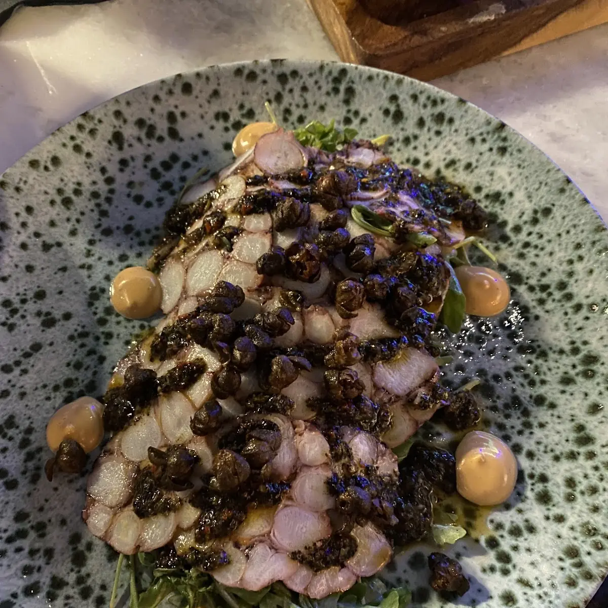 Grilled Octopus with Capers