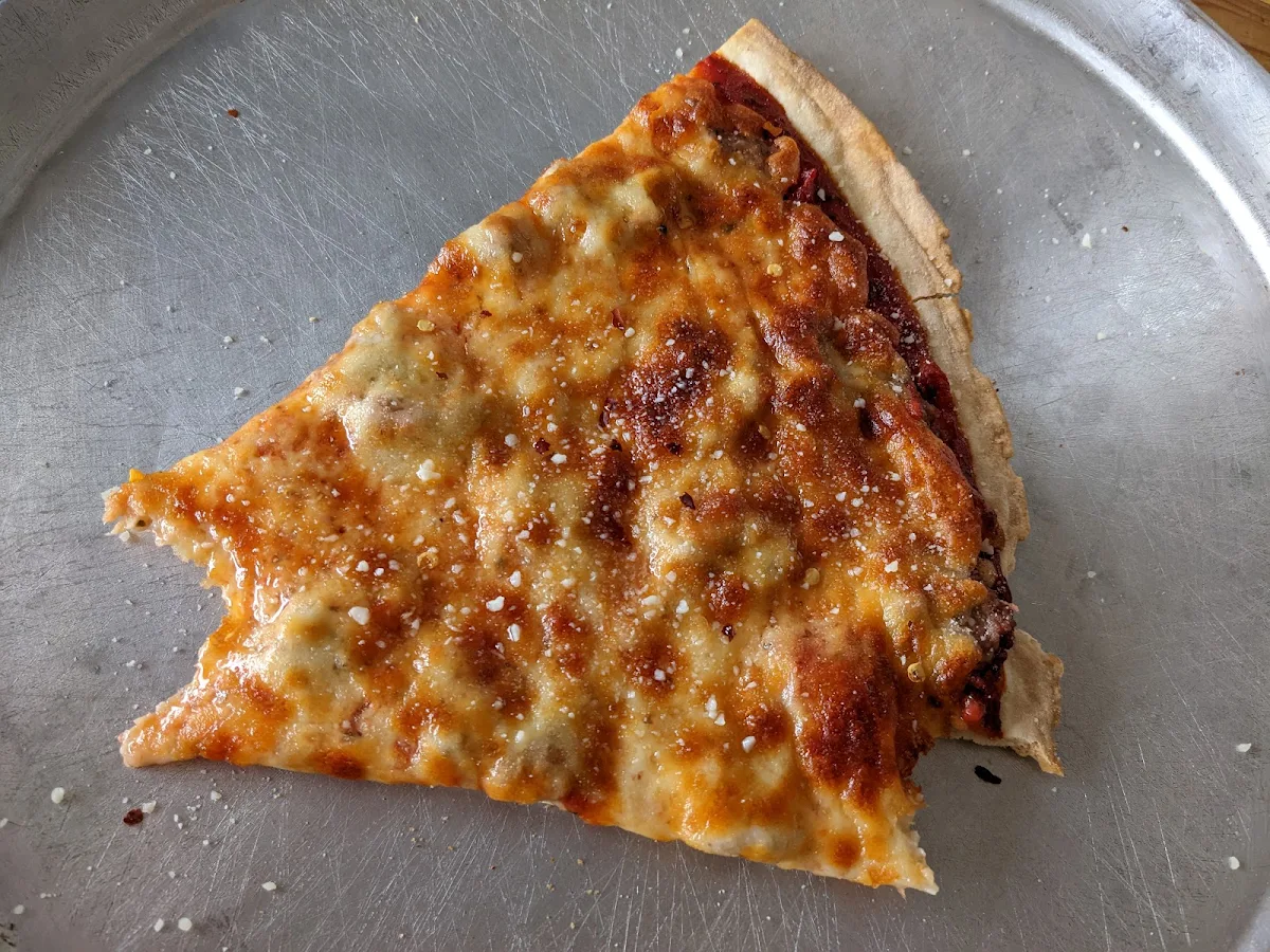 Sausage Pizza Slice